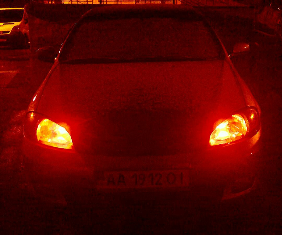 ✔46. Червоні габарити Lacetti 1
