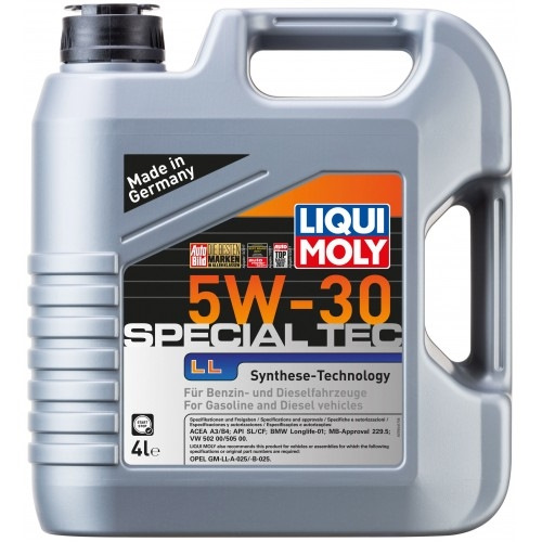 Перша заміна мастила - Liqui Moly Special Tec LL / OPEL 5W-30 1