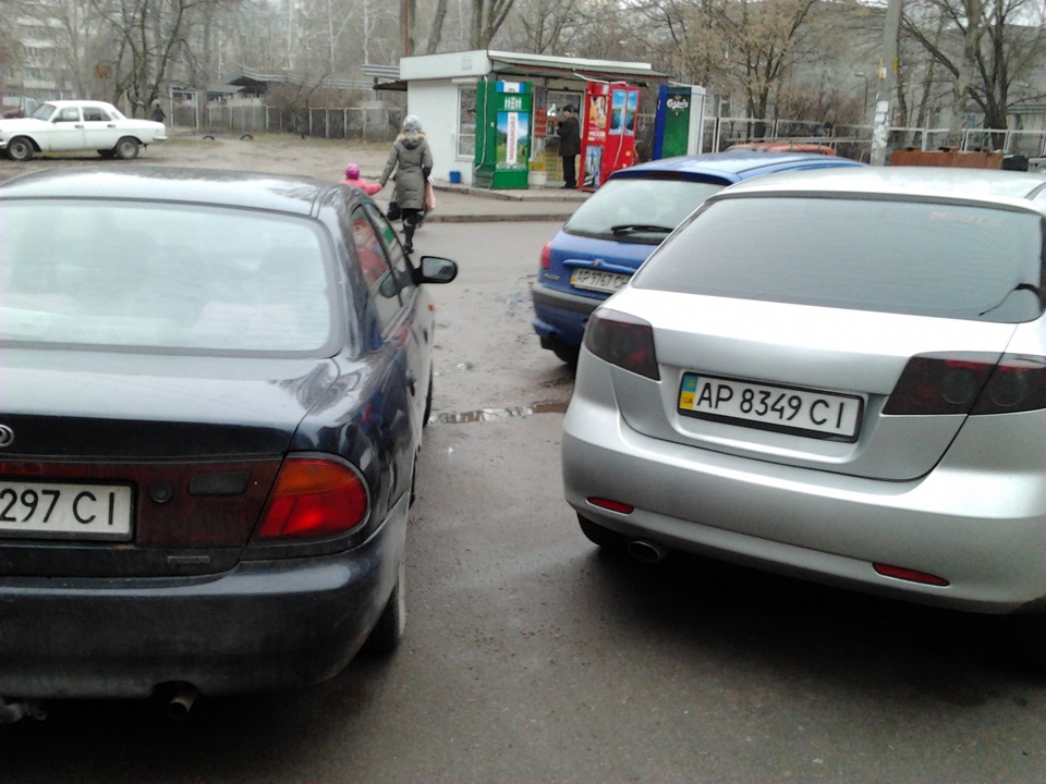 Особливості Запорізького паркування:) 3
