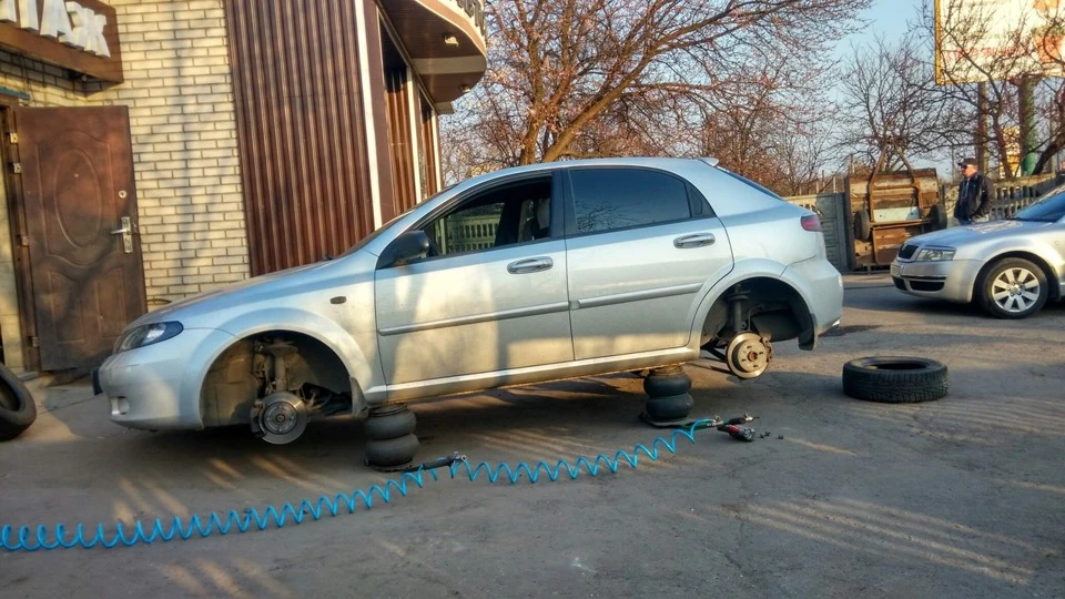 Перевзуття, і не велика ДТП