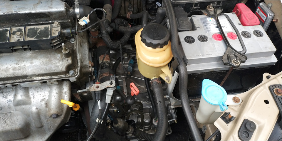АКПП Aisin 96497031 замість МКПП ч.3 Установка 1