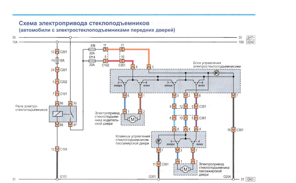 Доустановка задніх ЕСП + змінена схема підключення 2