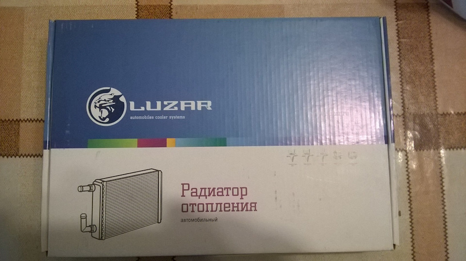 Радіатор печі, тосол 1