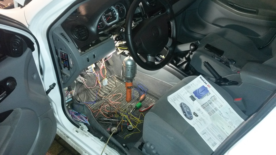 Встановлення сигналу з автозапустенням StarLine A91 1
