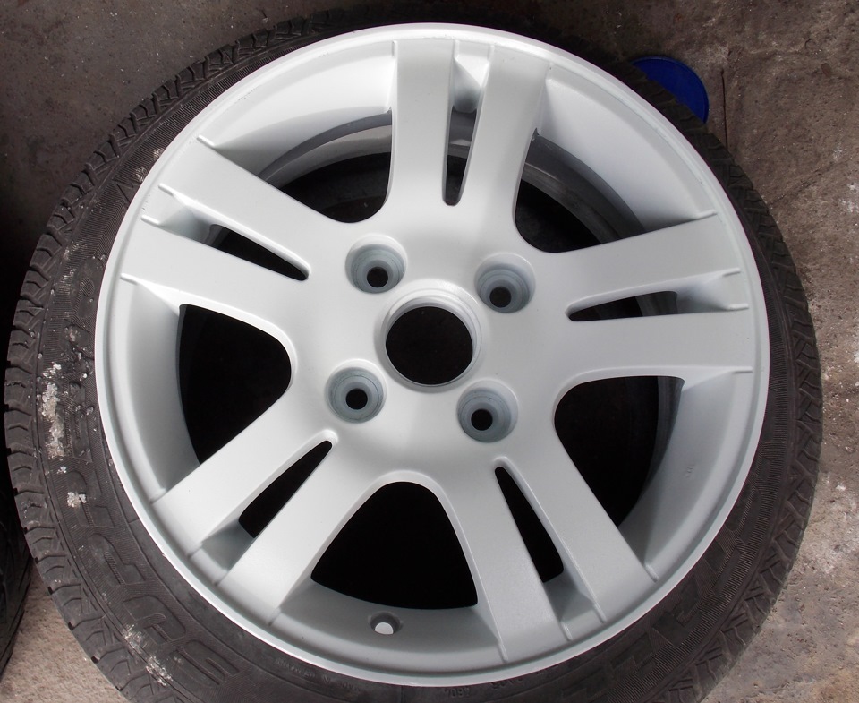 пофарбував зимові диски 5