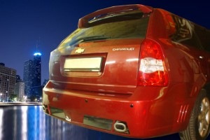 Тюнінг заднього бампера лачетті вагон 2