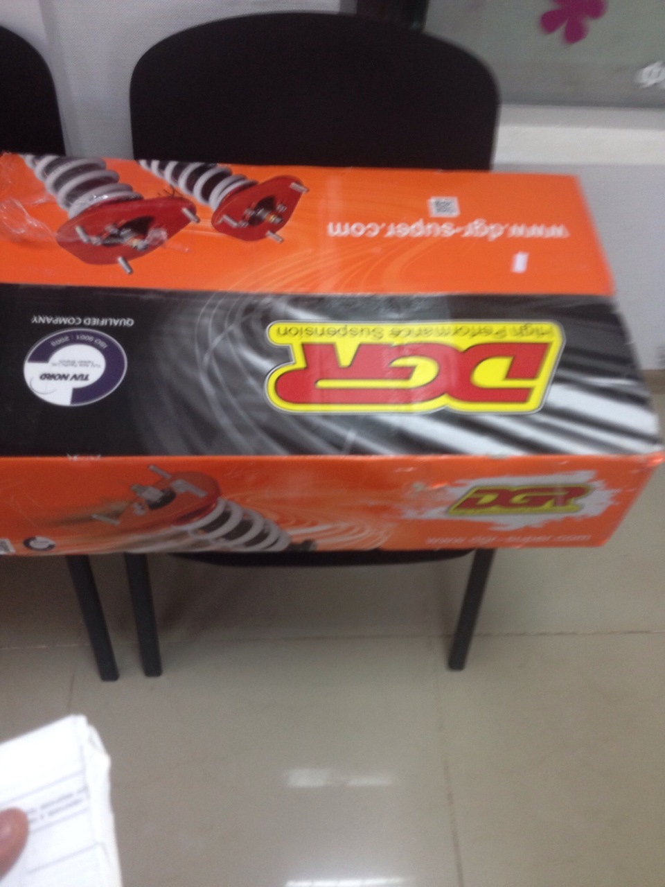 DGR Coilovers install 1