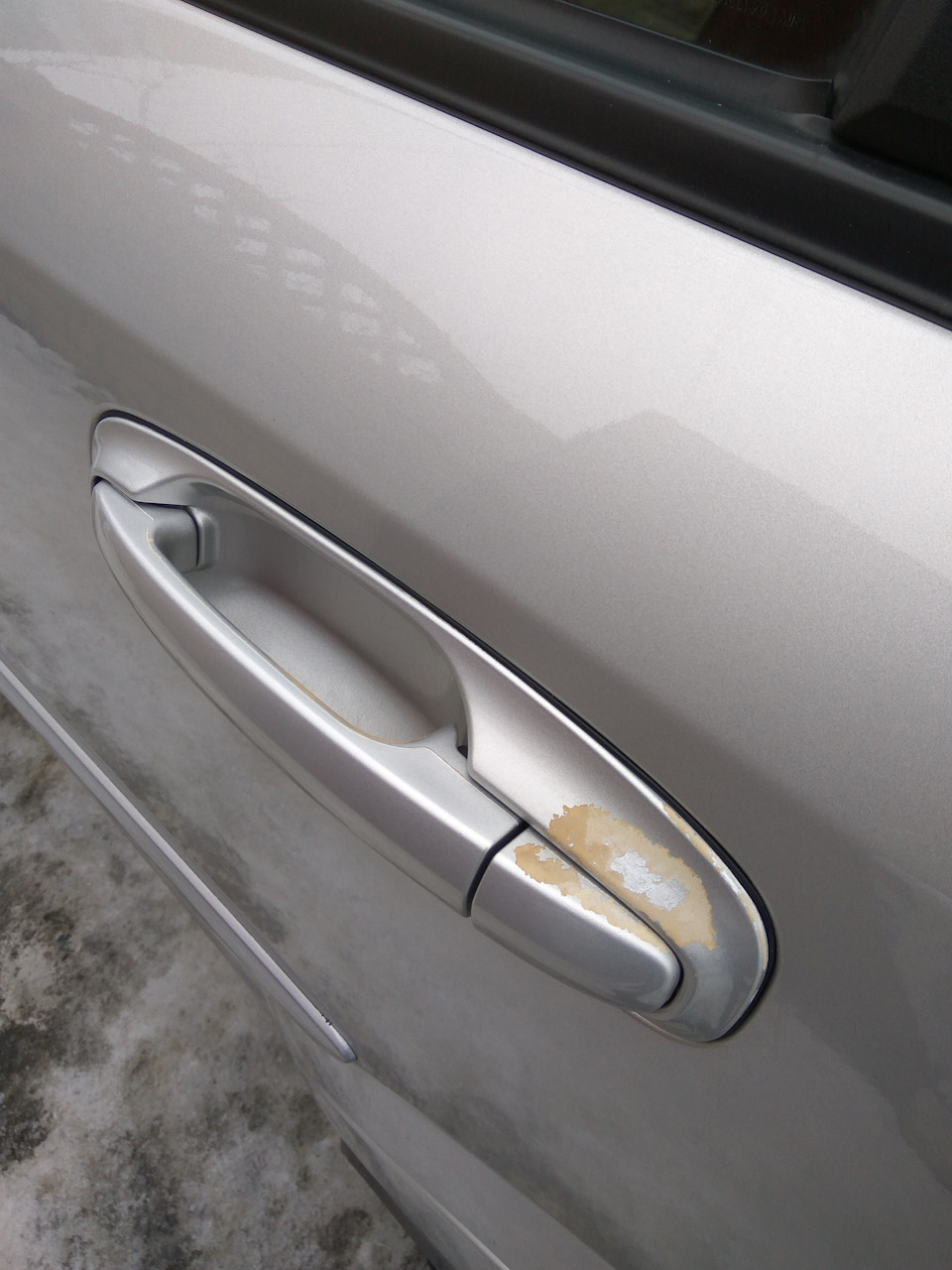 Фарбування дверних ручок Chevrolet Lacetti SW 3