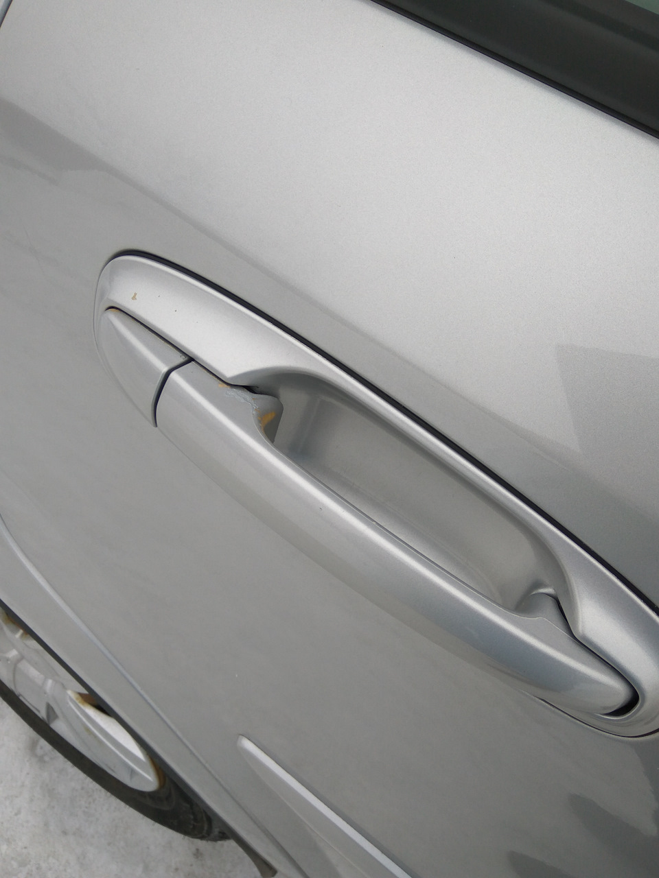 Фарбування дверних ручок Chevrolet Lacetti SW 4