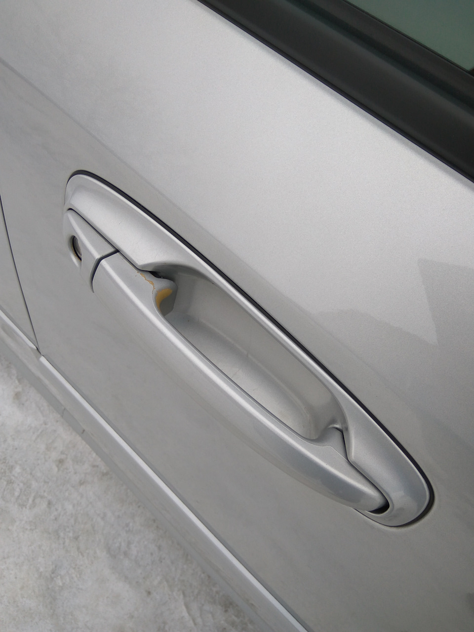 Фарбування дверних ручок Chevrolet Lacetti SW 1