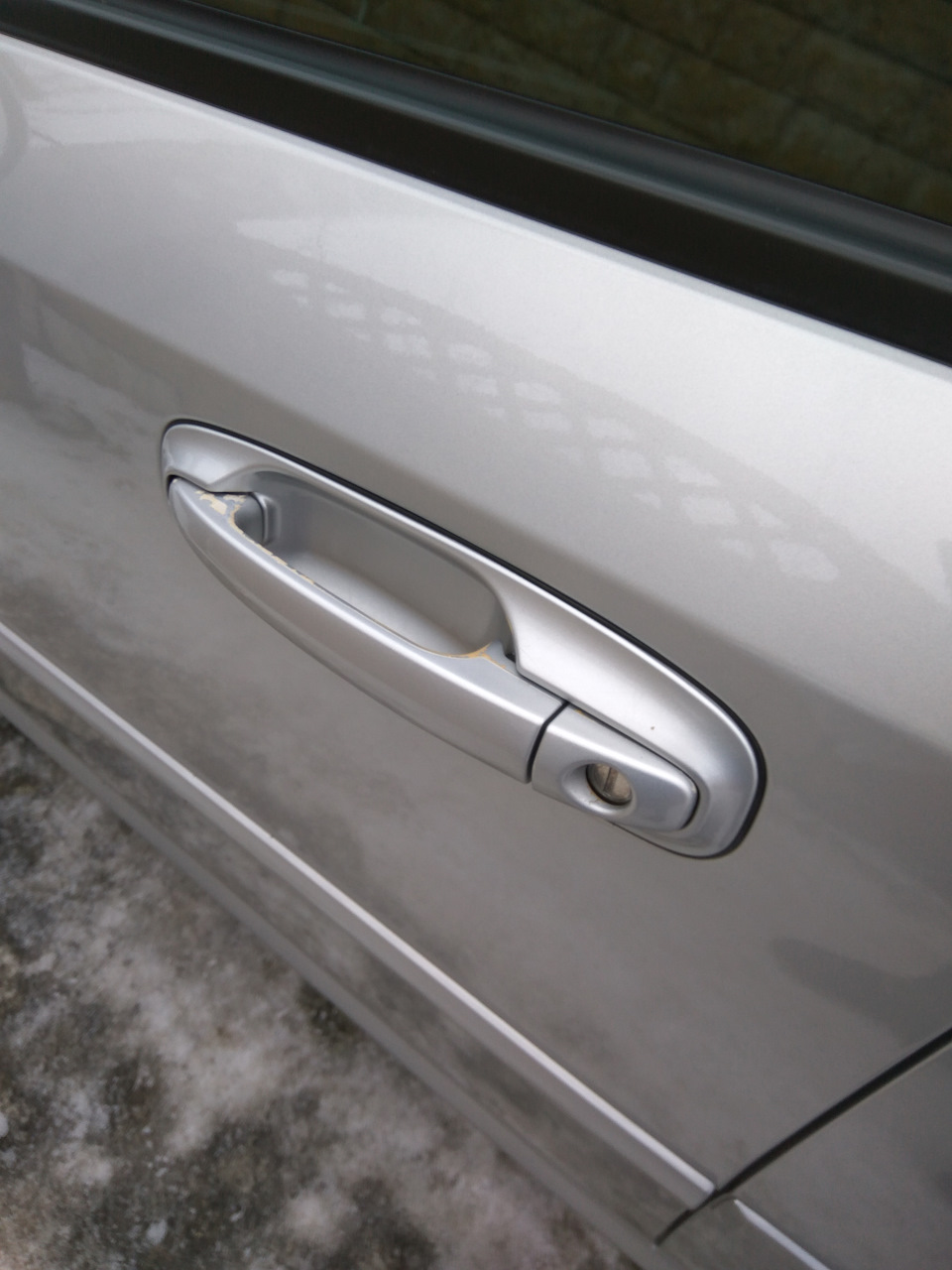 Фарбування дверних ручок Chevrolet Lacetti SW 2