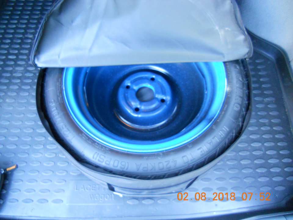 Покупка докатки KUMHO 125х70r15 Chevrolet Lacetti SW 3