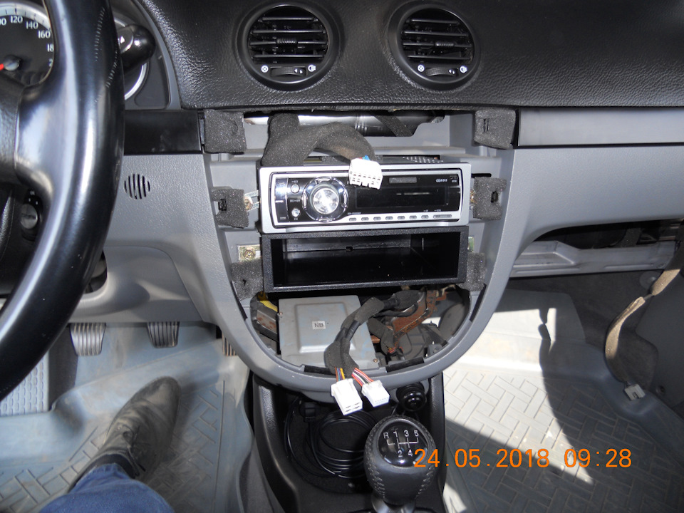 Пропайка контактів блоку клімат-контролю Chevrolet Lacetti 2