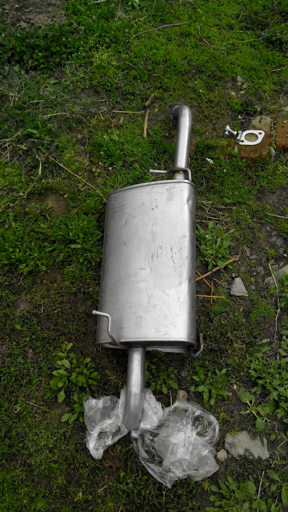 Заміна глушника на Polmostow 0562 4