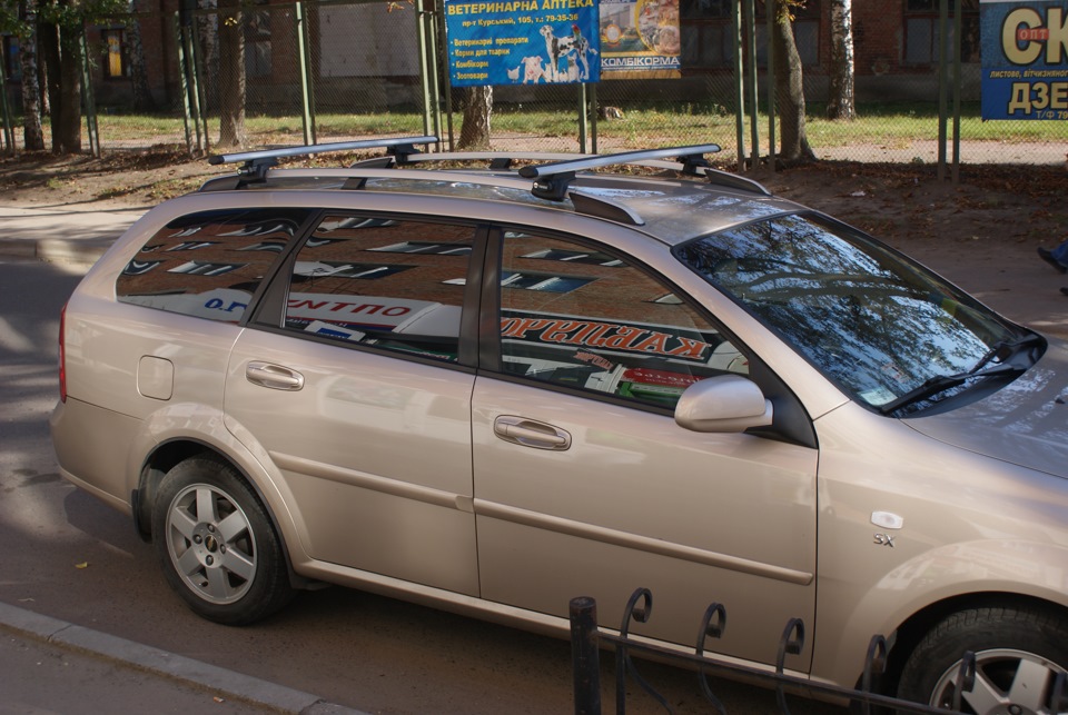Адаптація багажника Thule AeroBar 861 під Lacetti 5