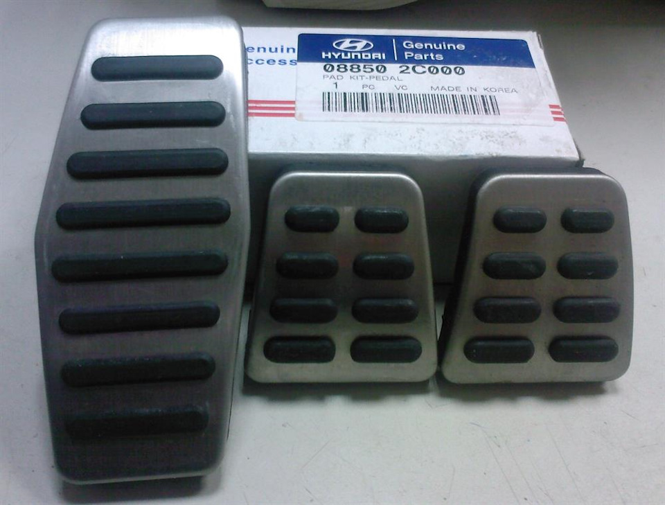 Оновлення накладок на педалі Hyundai 08840-2C000 та 08850-2C000 3