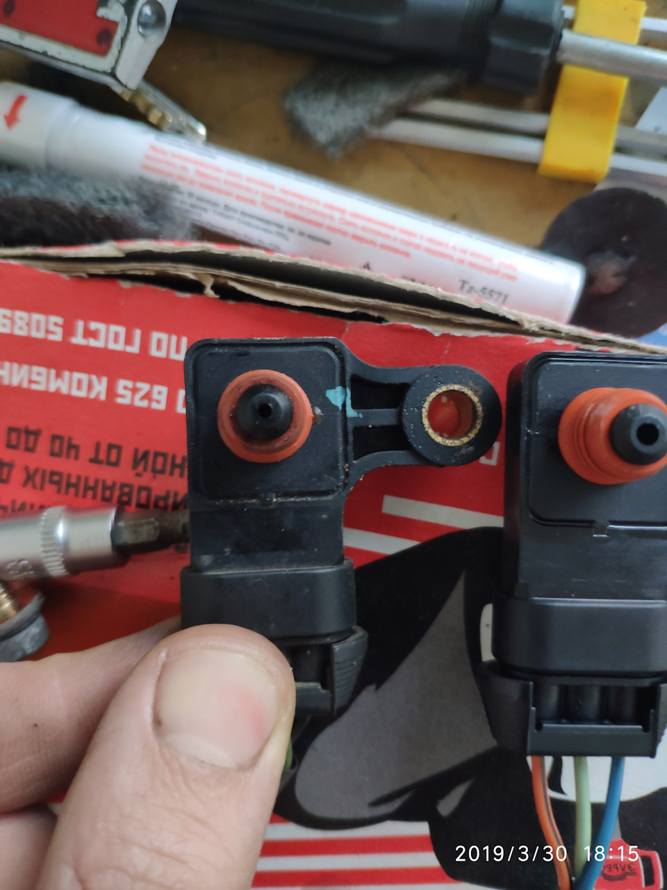 Проблема Map sensor на T18Sed та їх відмінність. 5
