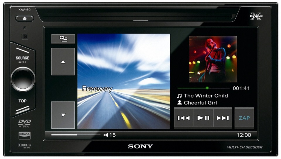 Зміна 2din магнітолі на Sony XAV-60 2