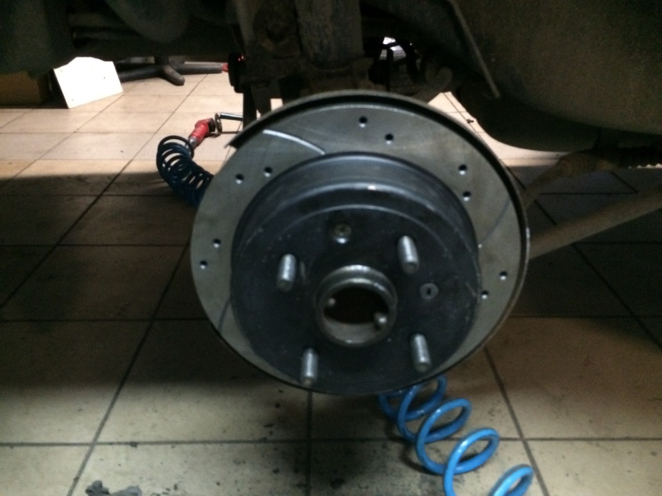 Встановлення дисків Rotinger з колодками Power Stop та ревізія гальм. 2