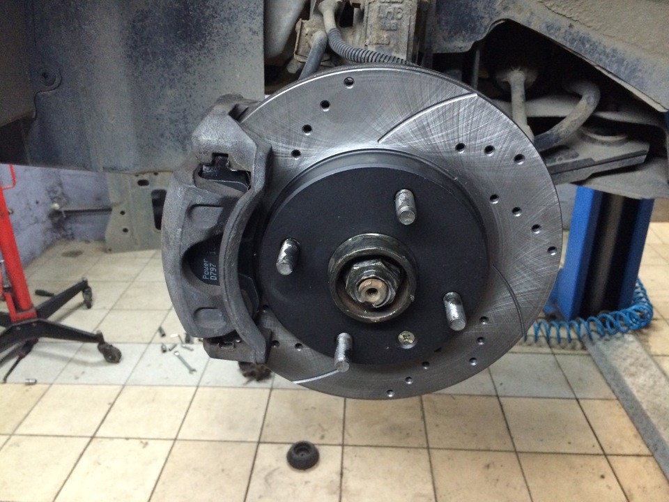 Встановлення дисків Rotinger з колодками Power Stop та ревізія гальм. 1