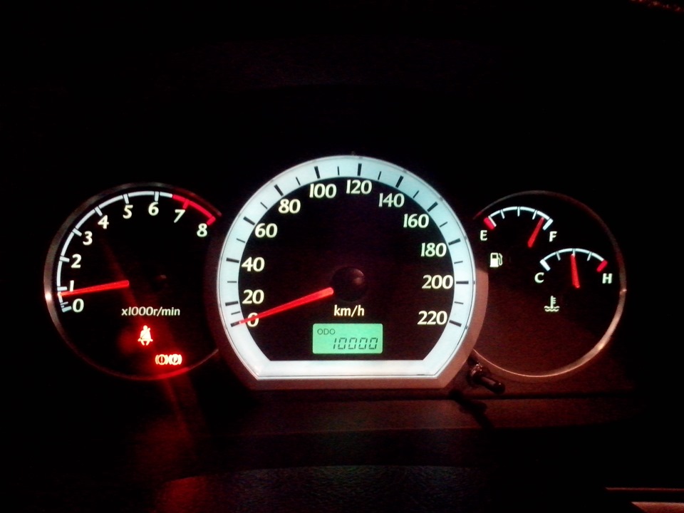 Відмітка 10 000 км 1