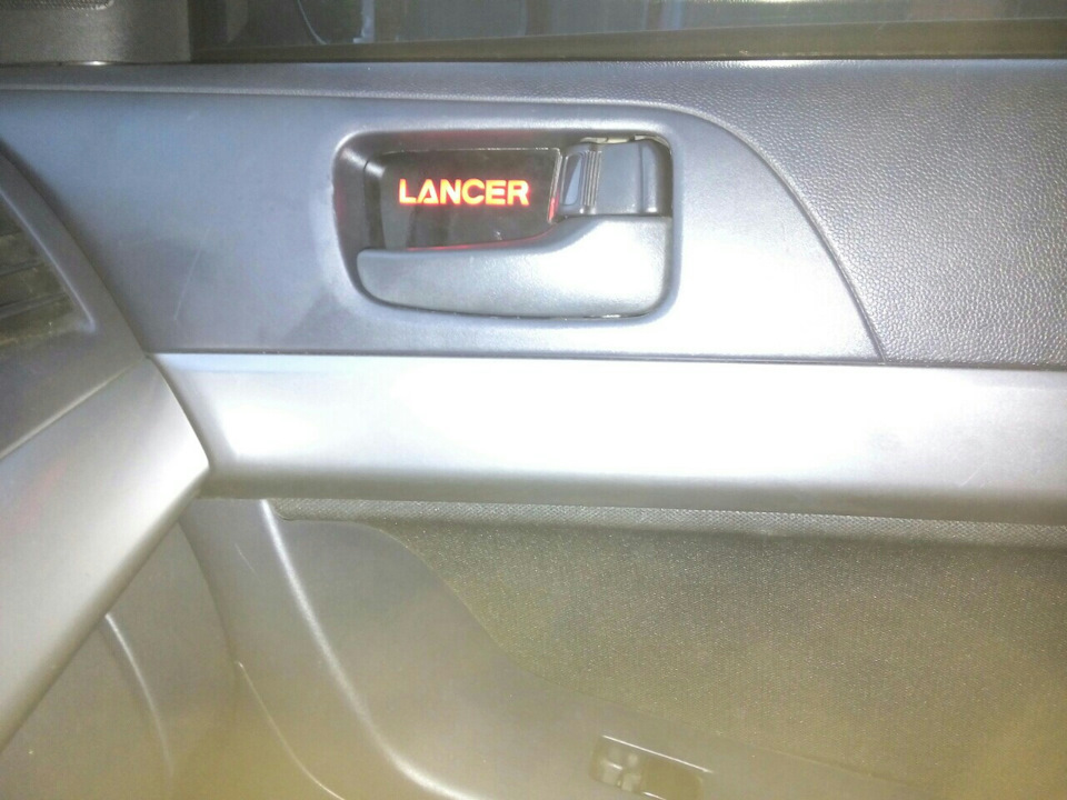 лід вставки в ручки для Mitsubishi lancer x 1