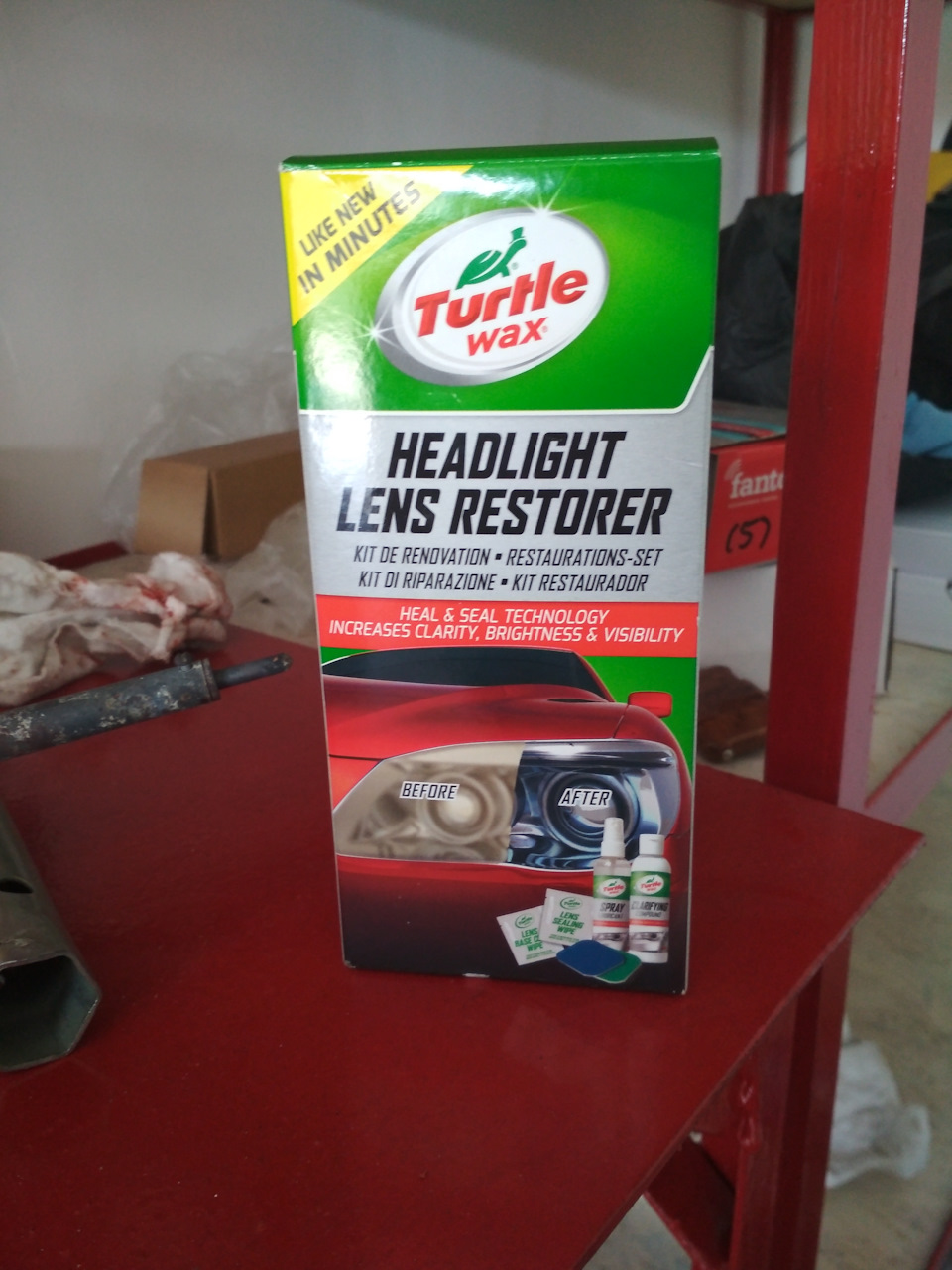 Поліровка фар. Пост-відгук Turtle wax HeadLight Lens Restorer 2