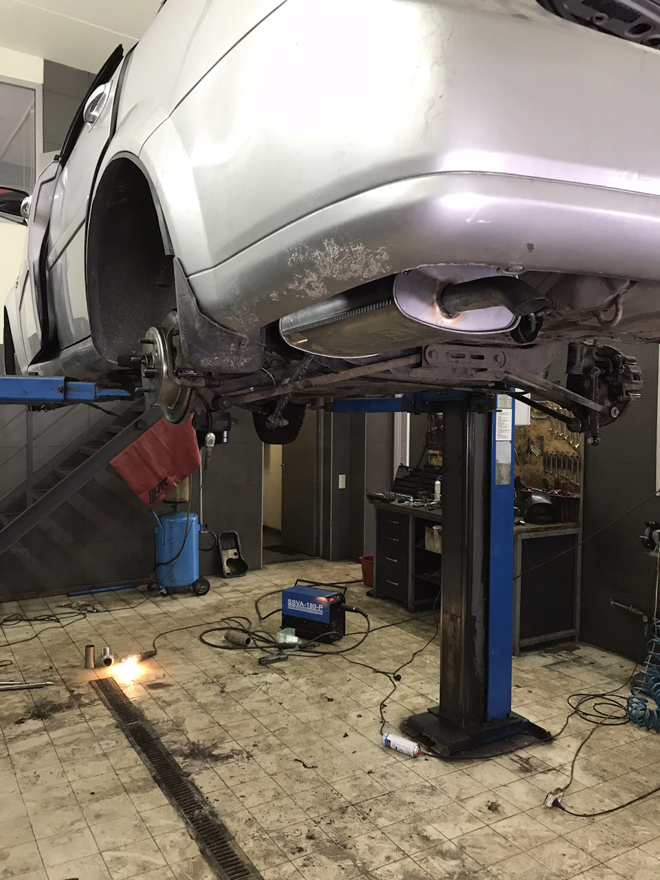Заміна вихлопу, видалений каталізатор, заглушений EGR 1