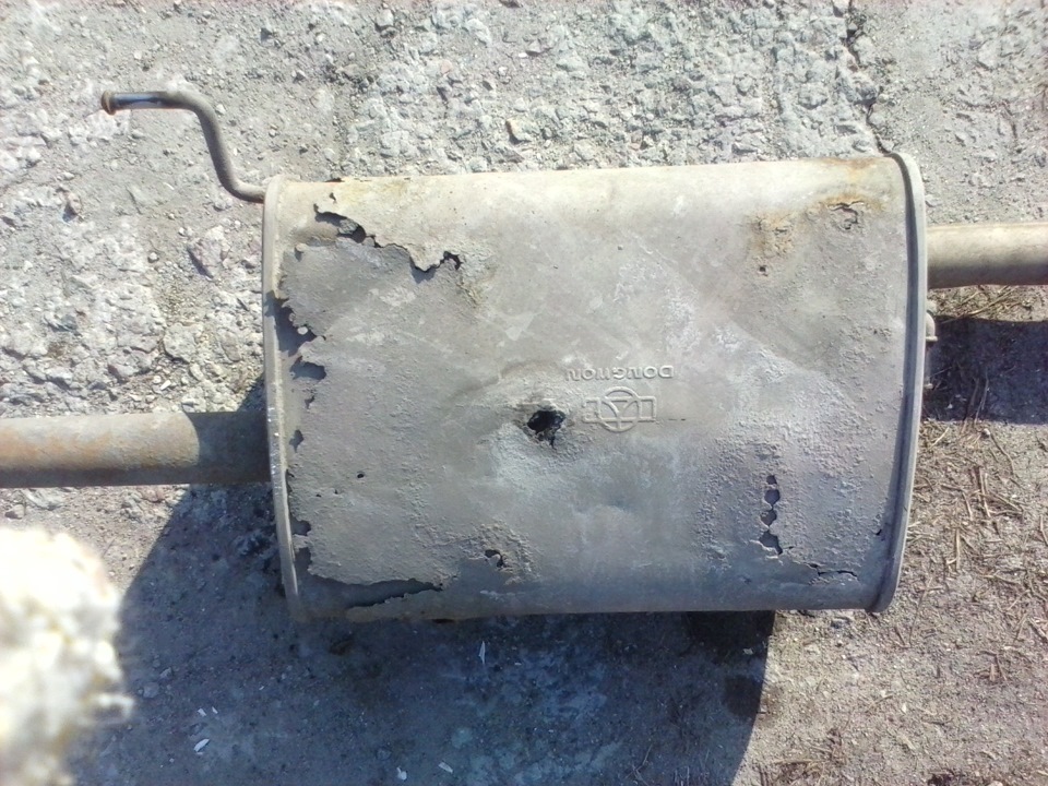 Зміна глушника. 5