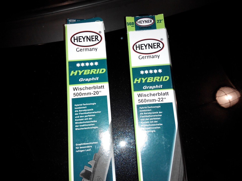 Щітки гібриди heyner + форси Volvo 4
