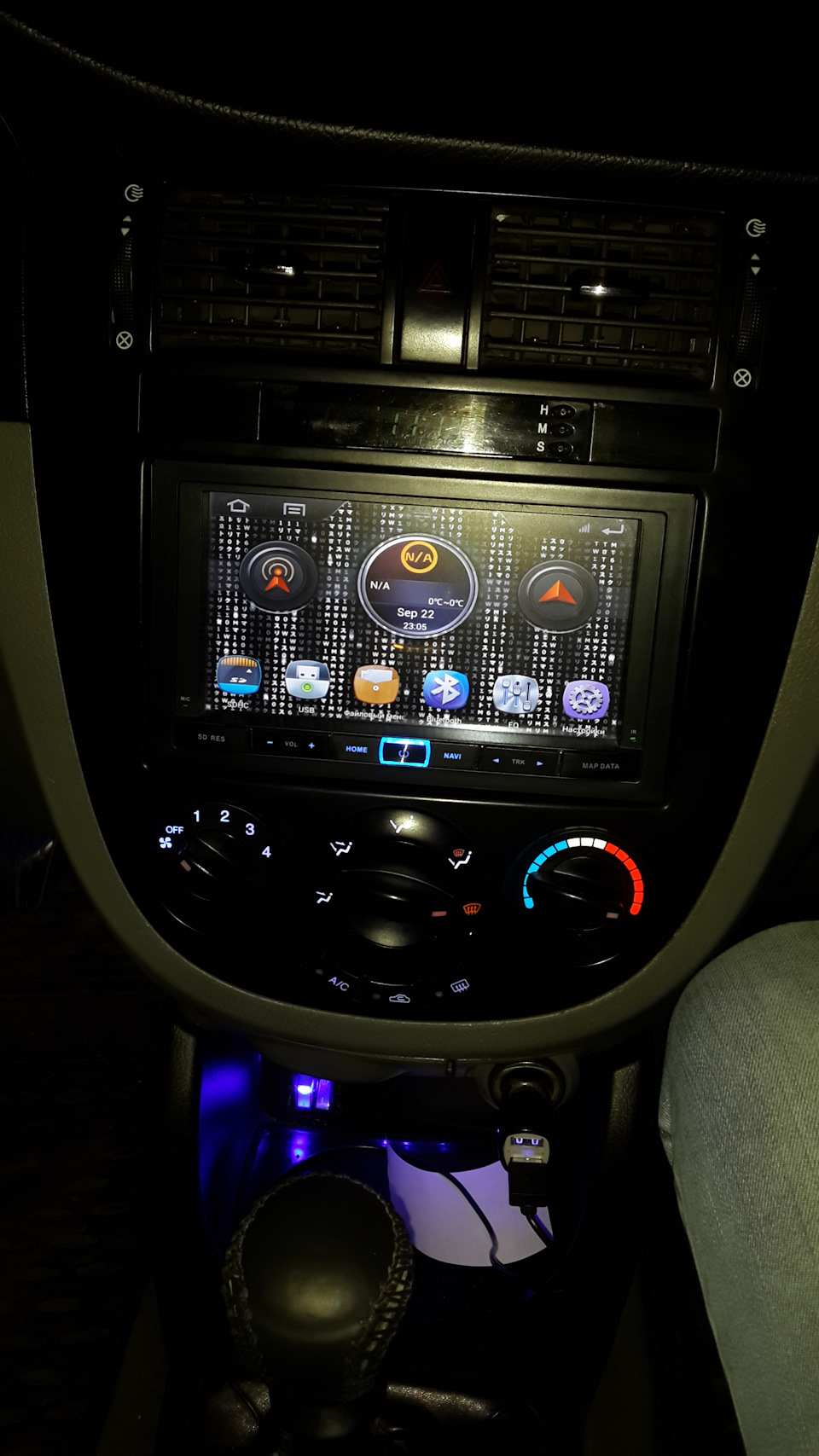 2-din магнітола Incar 7180 та перенесення бортовика 3