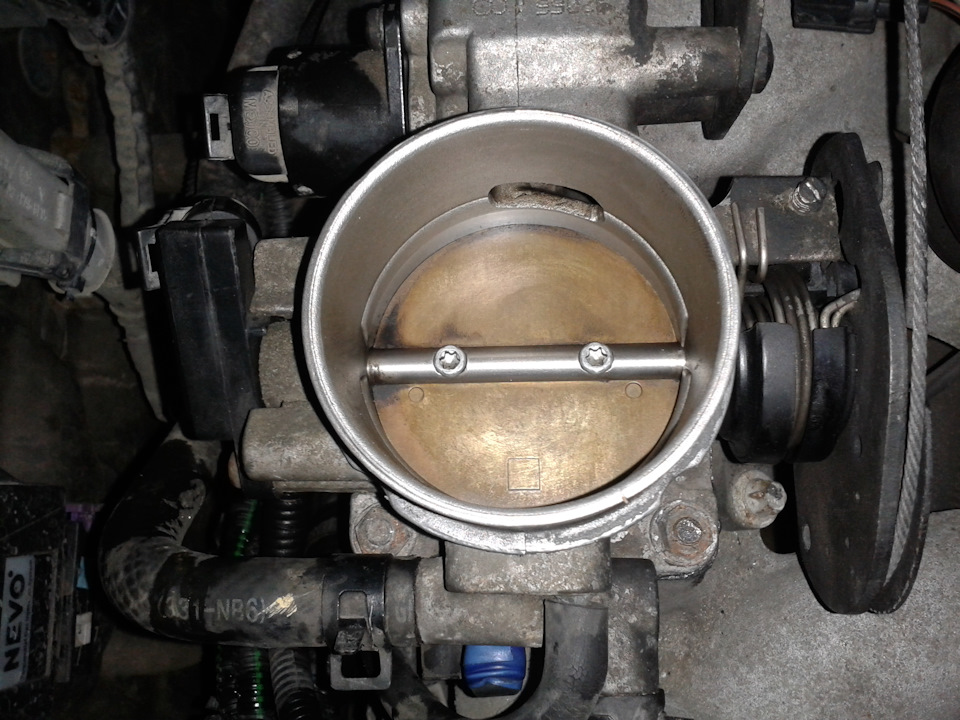 Чистка дросельної заслінки + заглушка EGR 4