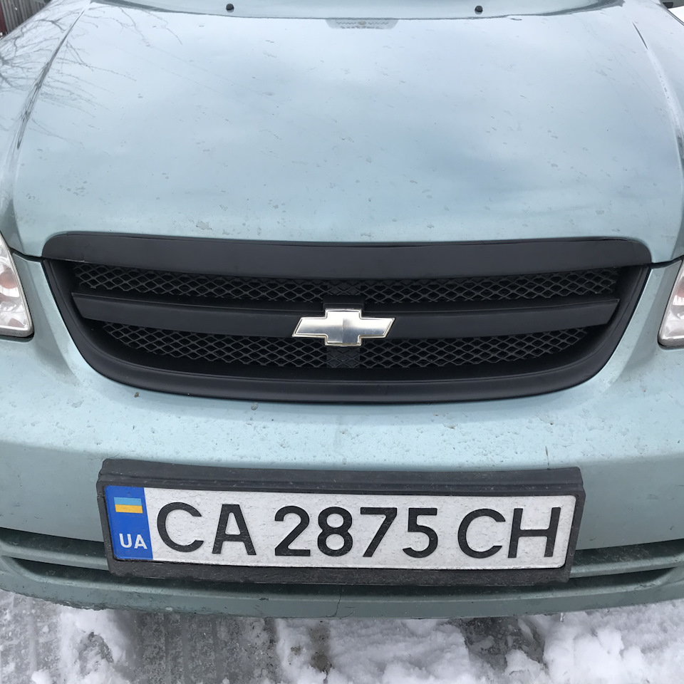 Готовий результат пофарбованих грат 1
