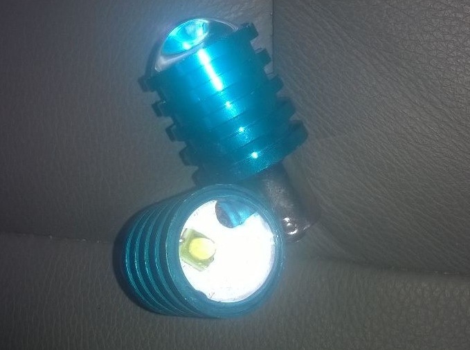 Лампи LED CREE 1156 BA15S 7W 400 люменів у задні фари 1