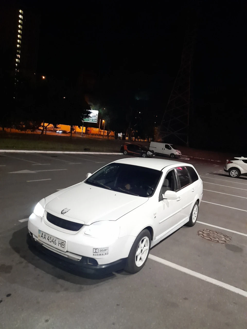 Встановлення обвісу GM на Chevrolet Lacetti