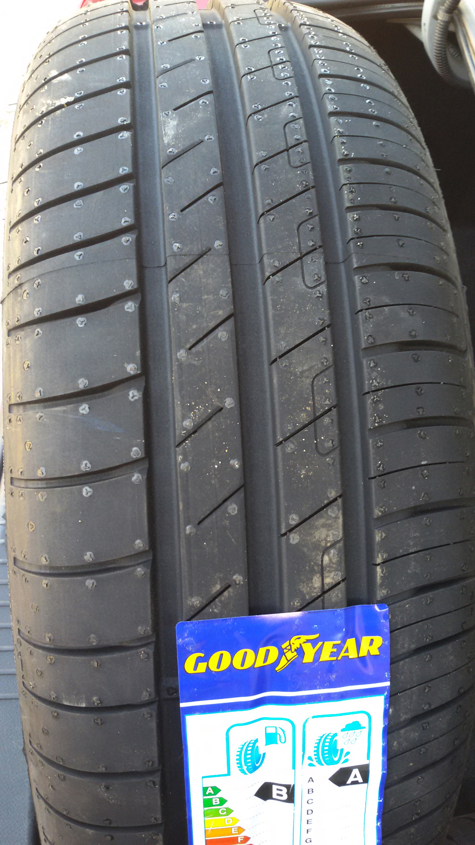 Змінив шини Kumho на Goodyear 3