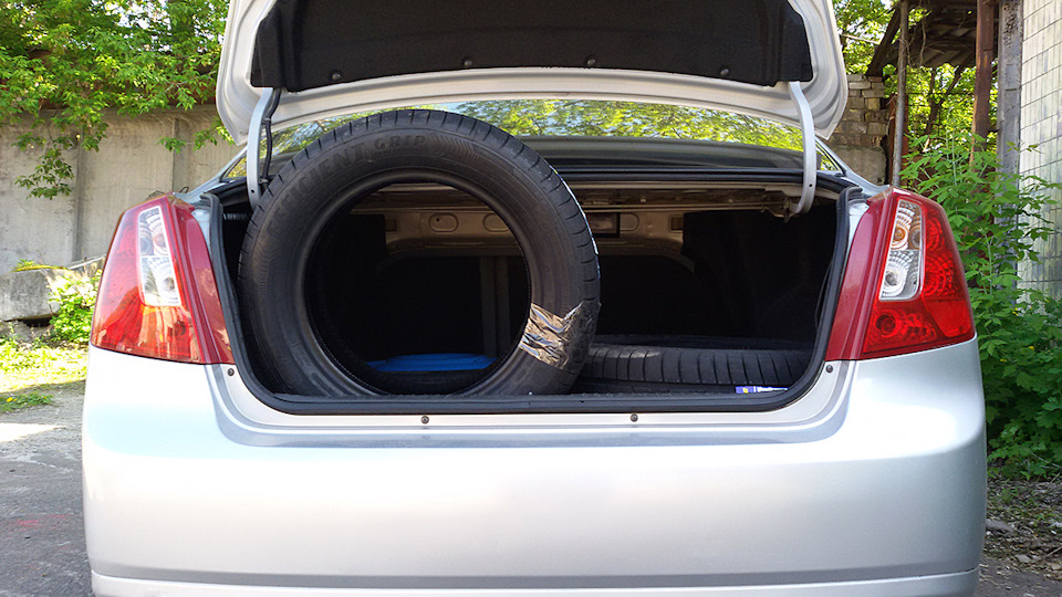 Змінив шини Kumho на Goodyear 4