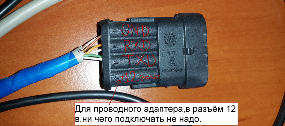 Універсальний адаптер для кабелю ГБО 3
