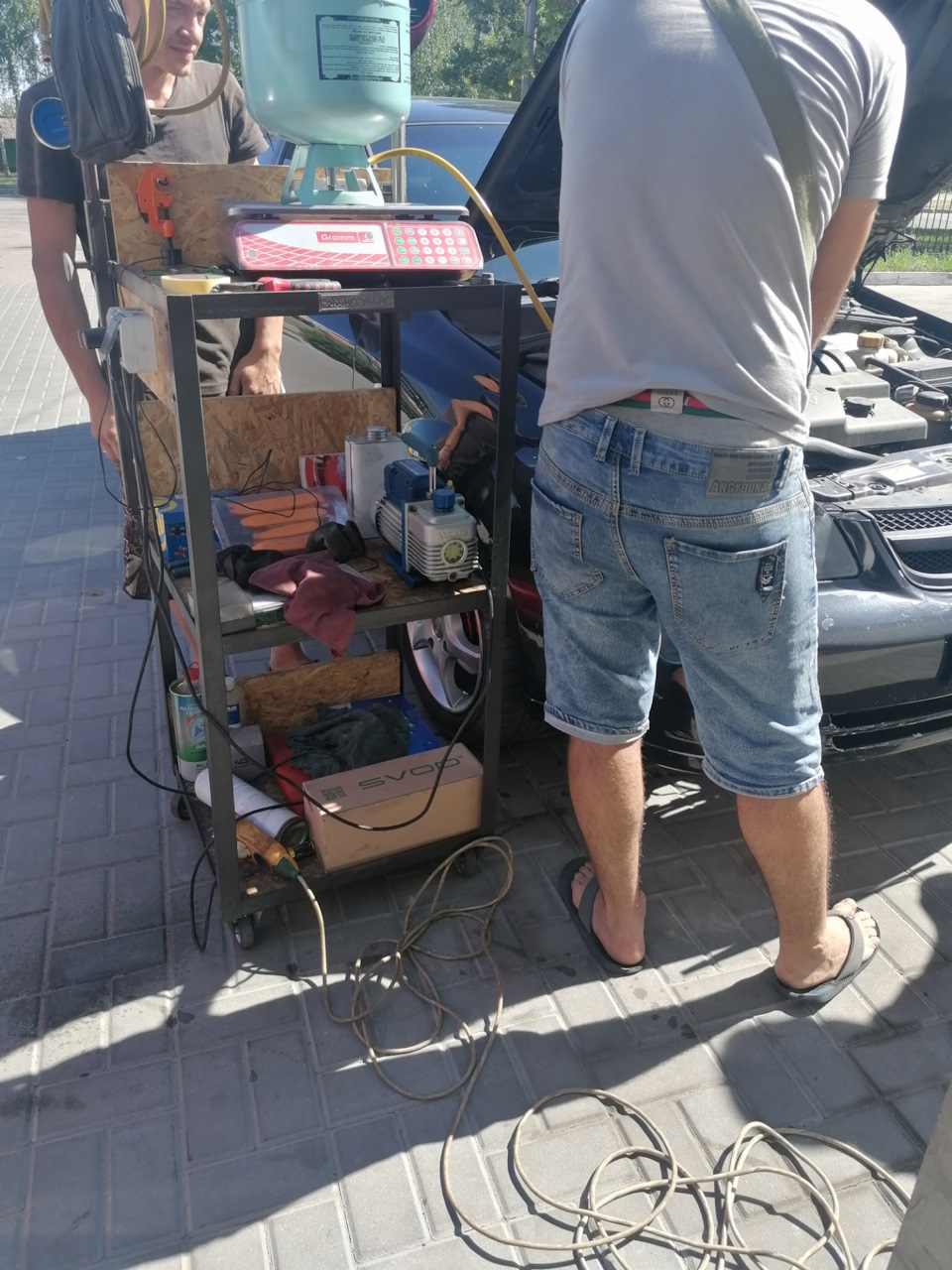 Заправка кондиціонера та дрібні, дрібниці 1