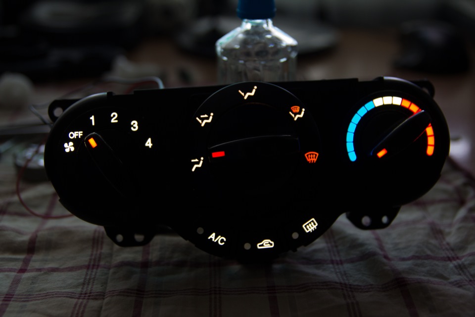 LED підсвічування блоку кондиціонера 4