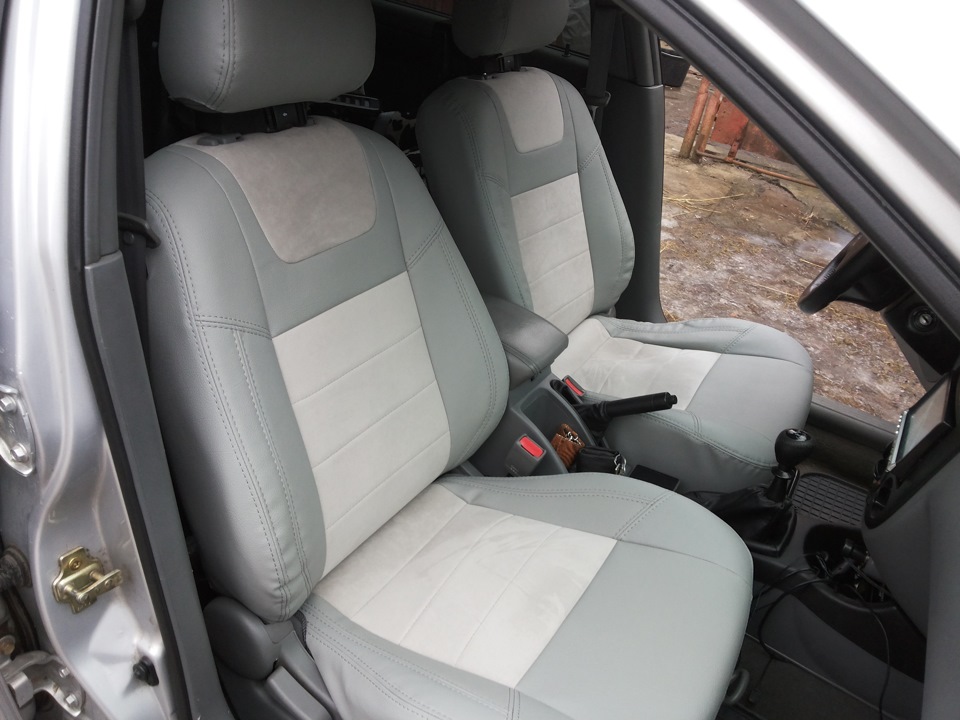 Модельні чохли LEATHER STYLE для Lacetti від MW Brothers 1