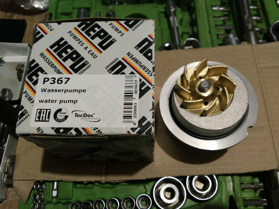 Несправність помпи Лачетті 1.8 LDA. 1