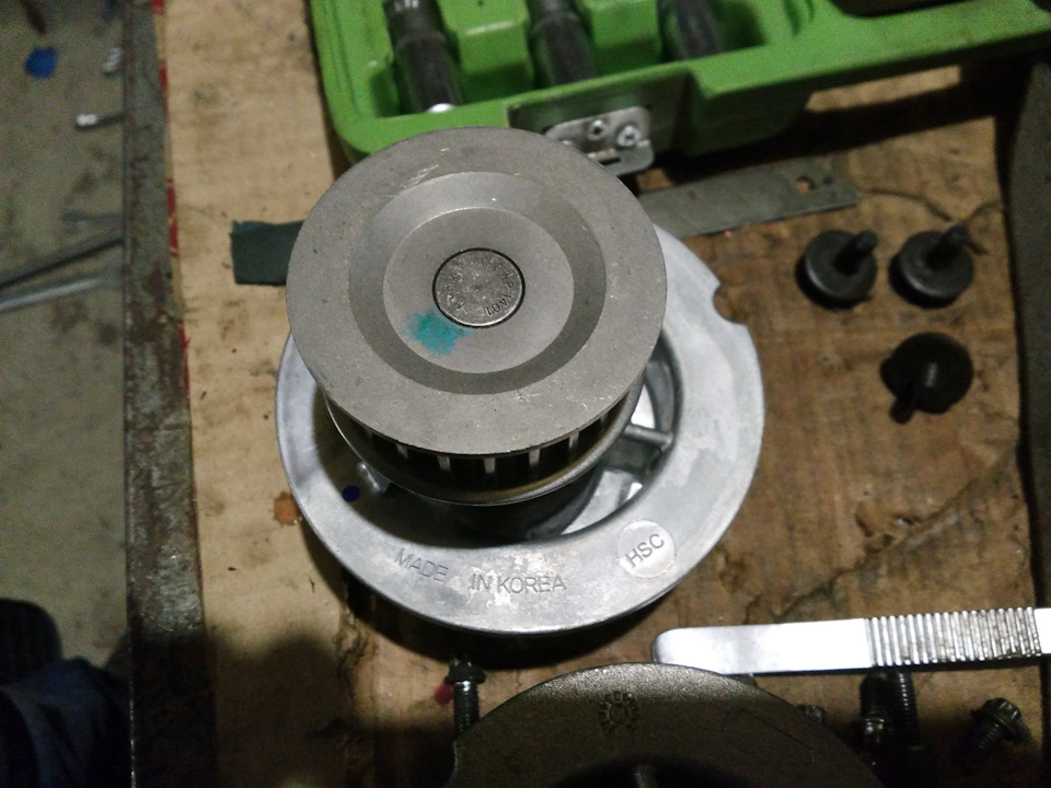 Несправність помпи Лачетті 1.8 LDA. 2