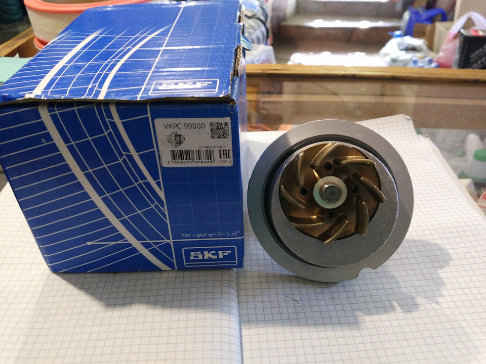 Несправність помпи Лачетті 1.8 LDA. 4