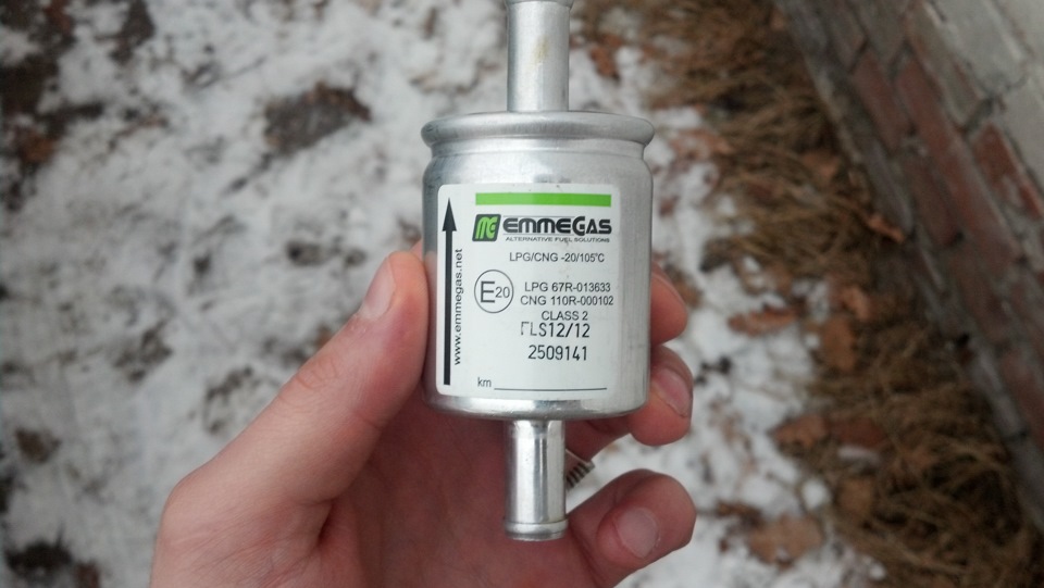 Заміна Фільтра парової фази газу 〴 2