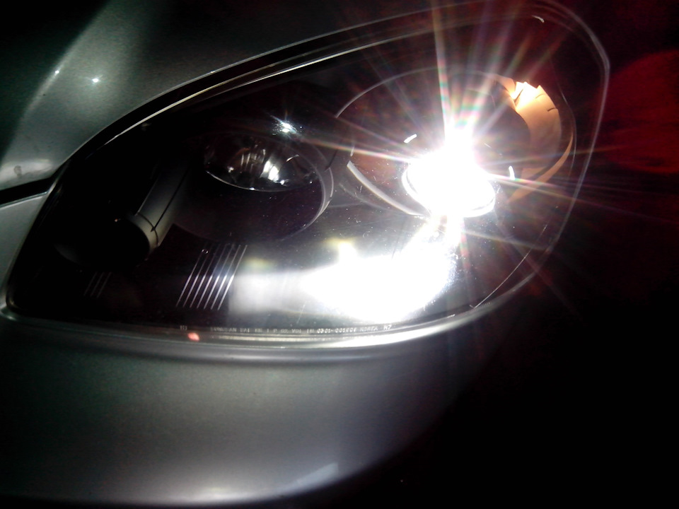 Бидло-ксенон проти Лінз. Установка Bi-xenon Lens G5 Lacetti 3