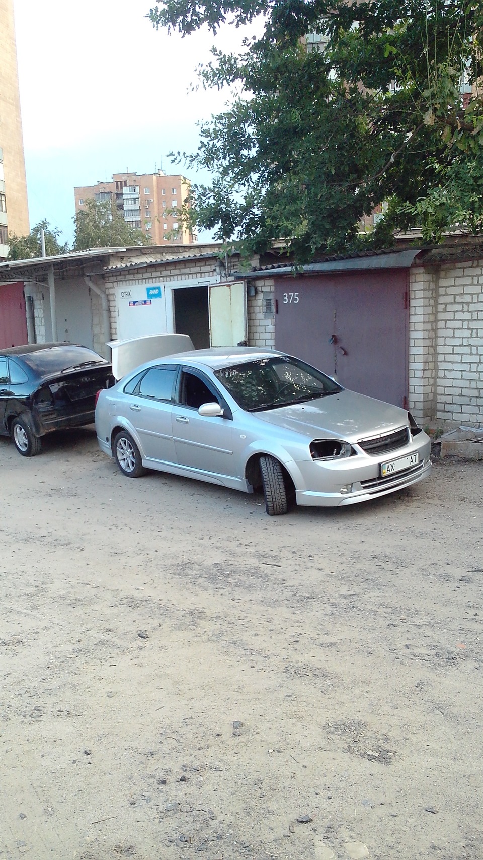 накладки та фарбування фар 3