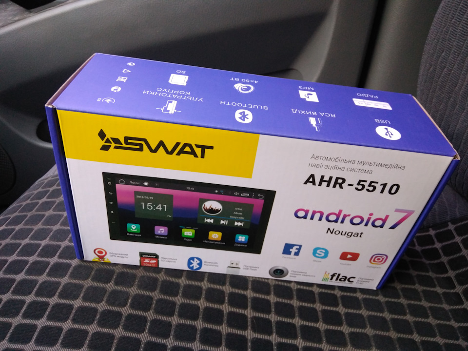 Купив магнітолу SWAT-AHR 5510 2