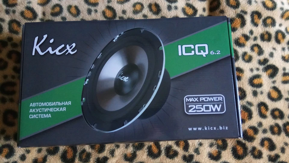 Нові колонки на фронт Kicx ICQ 6.2