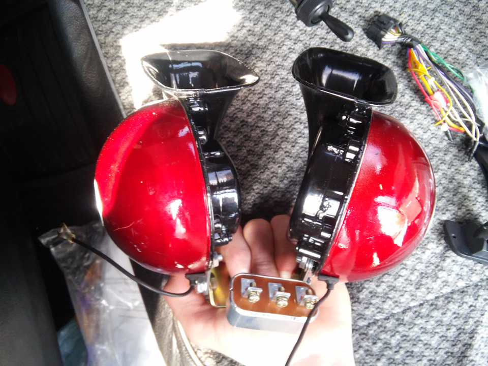 Звуковий сигнал. MESHUBA HORN 110 Db 1